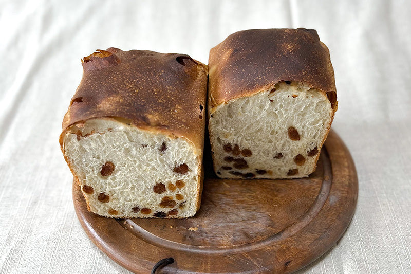 レーズン好きのための贅沢レーズン食パン 一斤 2個セット