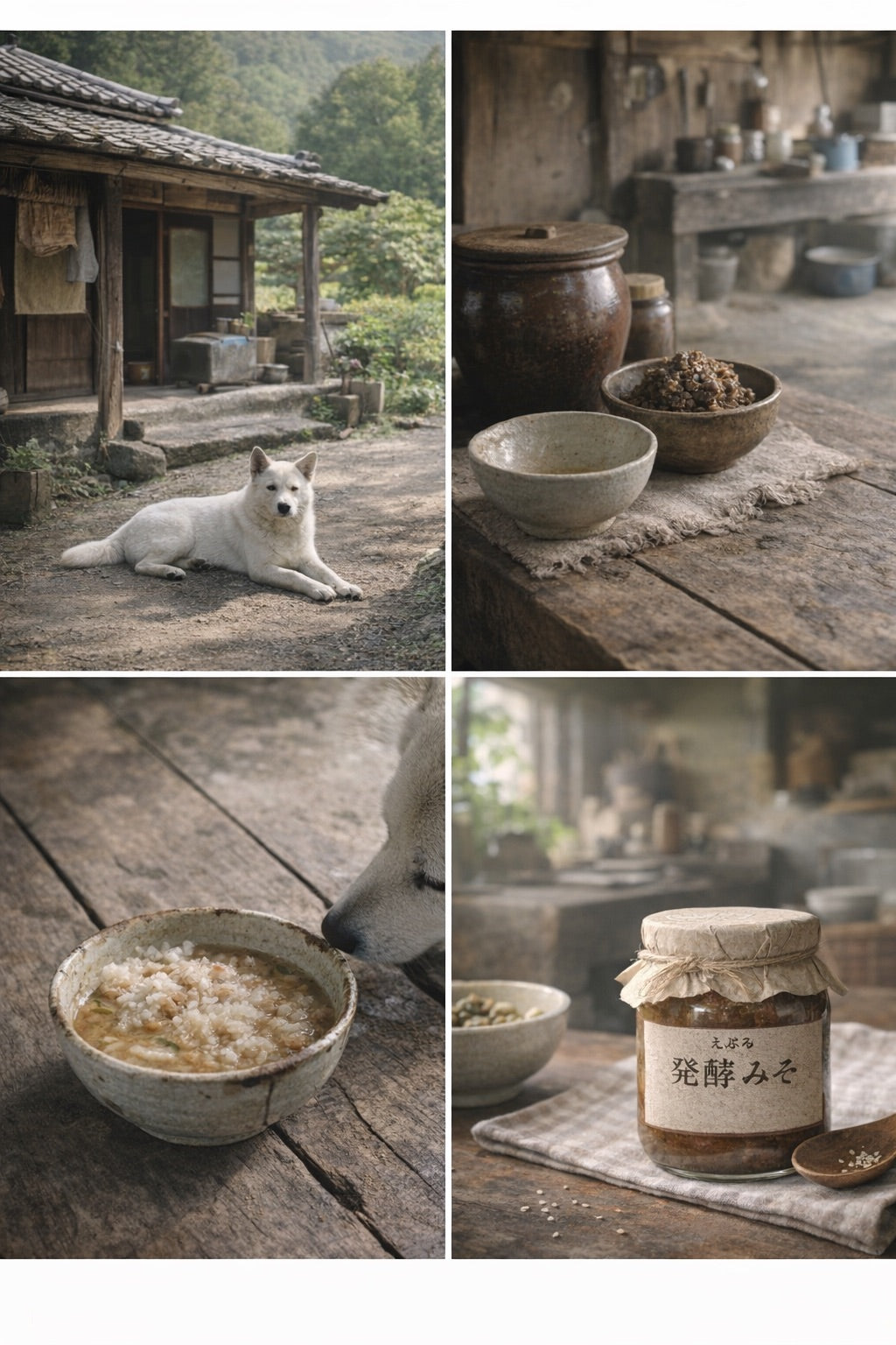 犬に発酵食品は与えてOK？｜味噌は本当にNG?昔の食事と今をつなぐ腸活の話