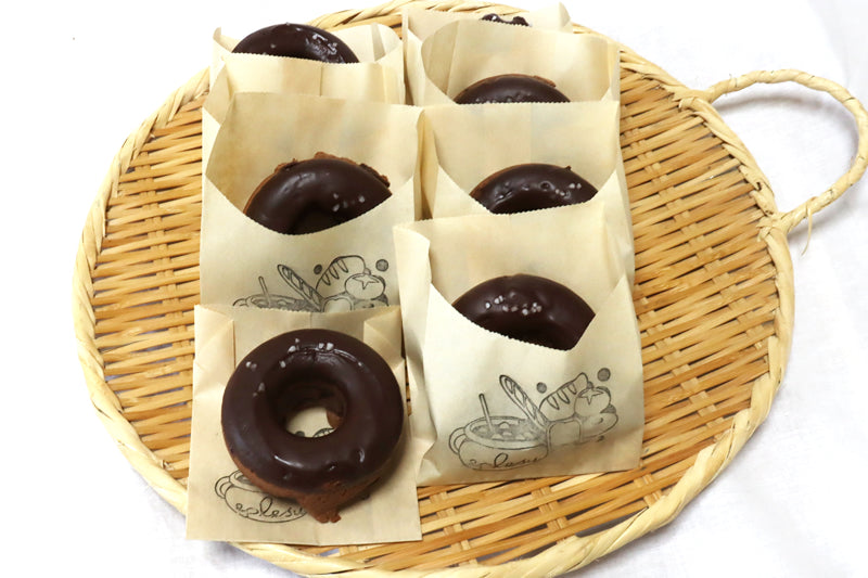 グルテンフリーダブルチョコドーナツ 7個セット
