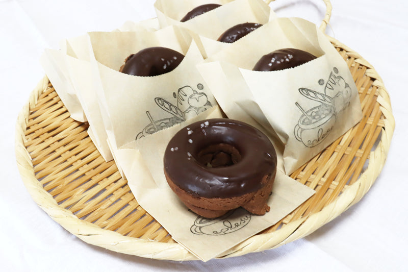 グルテンフリーダブルチョコドーナツ 7個セット