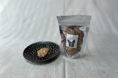 犬用酵母クッキー(袋入り) 50g　オートミールバナナ