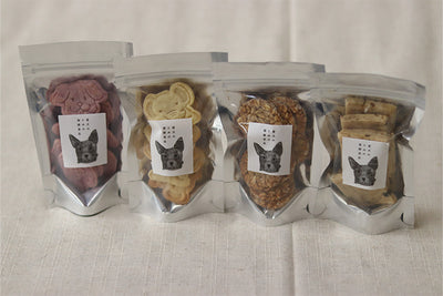 犬用酵母クッキー(袋入り) 50g　オートミールバナナ