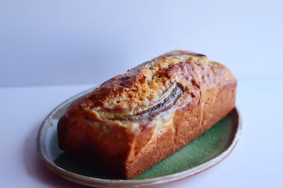 バナナパウンドケーキ 縦なが1斤型一本